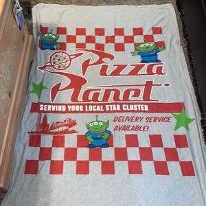Toy Story 4 Pizza Planet Throw Blanket